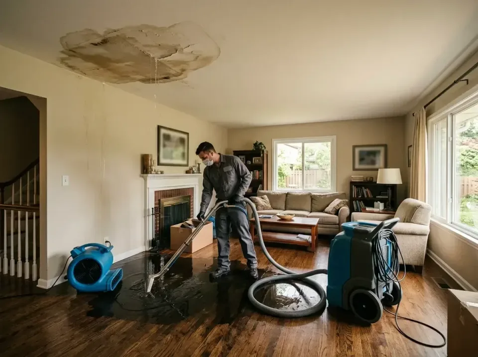 attic-pipe-burst-ceiling-drip-008 — frequently asked questions, Water Damage Restoration & Carpet Care in Glenvar Heights, FL